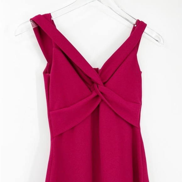 Nookie Dolly Twist Front Off-Shoulder Red Dress - Picture 4 of 4